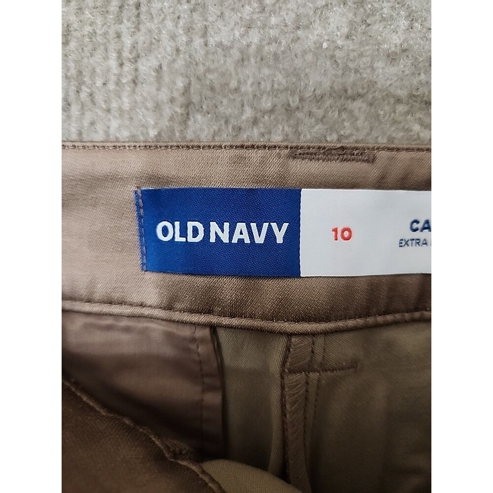 Old Navy Satin Cargo Barrel Wide-Leg Pants Womens 10 Rose Mauve NEW - Picture 8 of 11